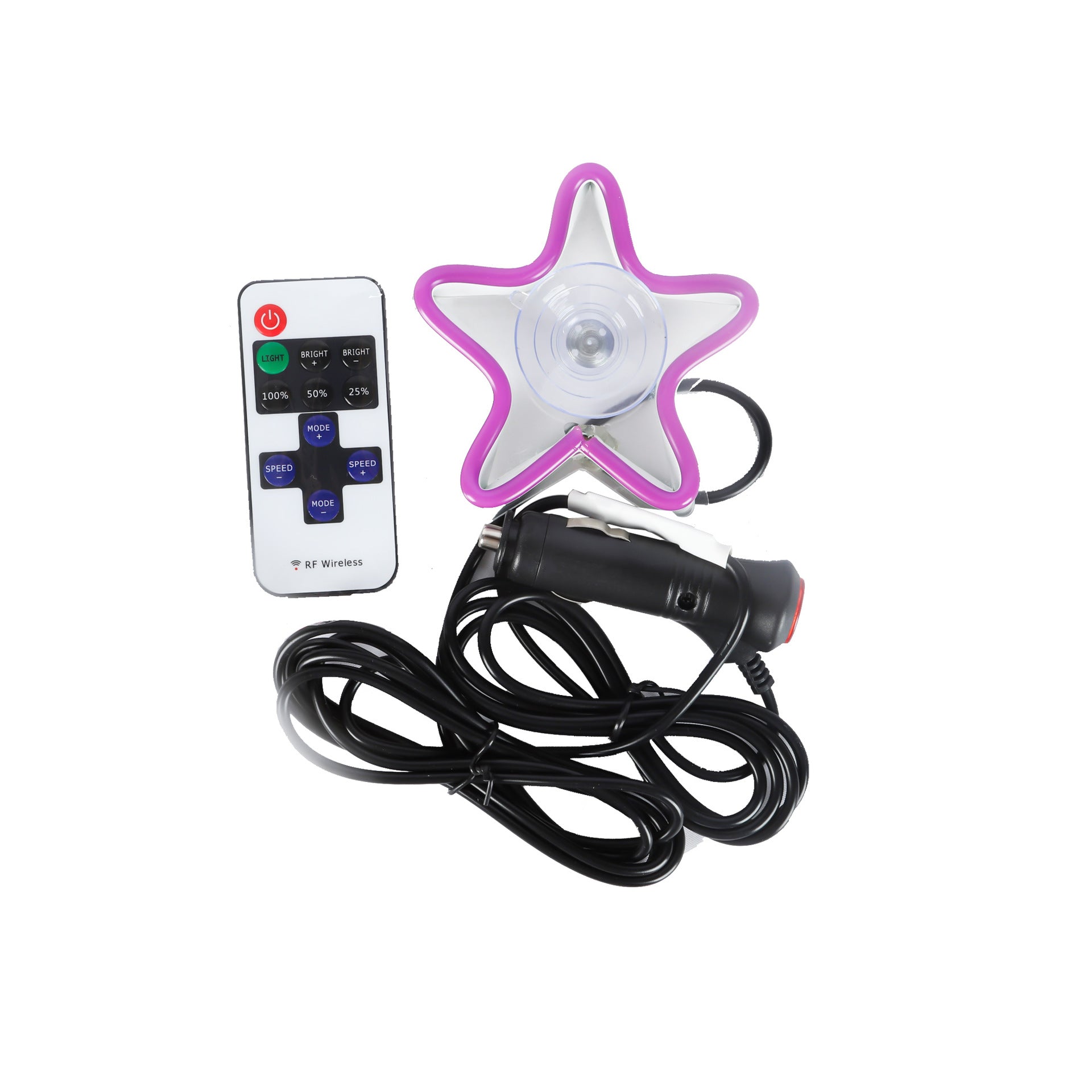 USB Premium LED Sign Light up Window Newest Neon Glow Stars Car Accessory Direct Factory Sales 12V Voltage