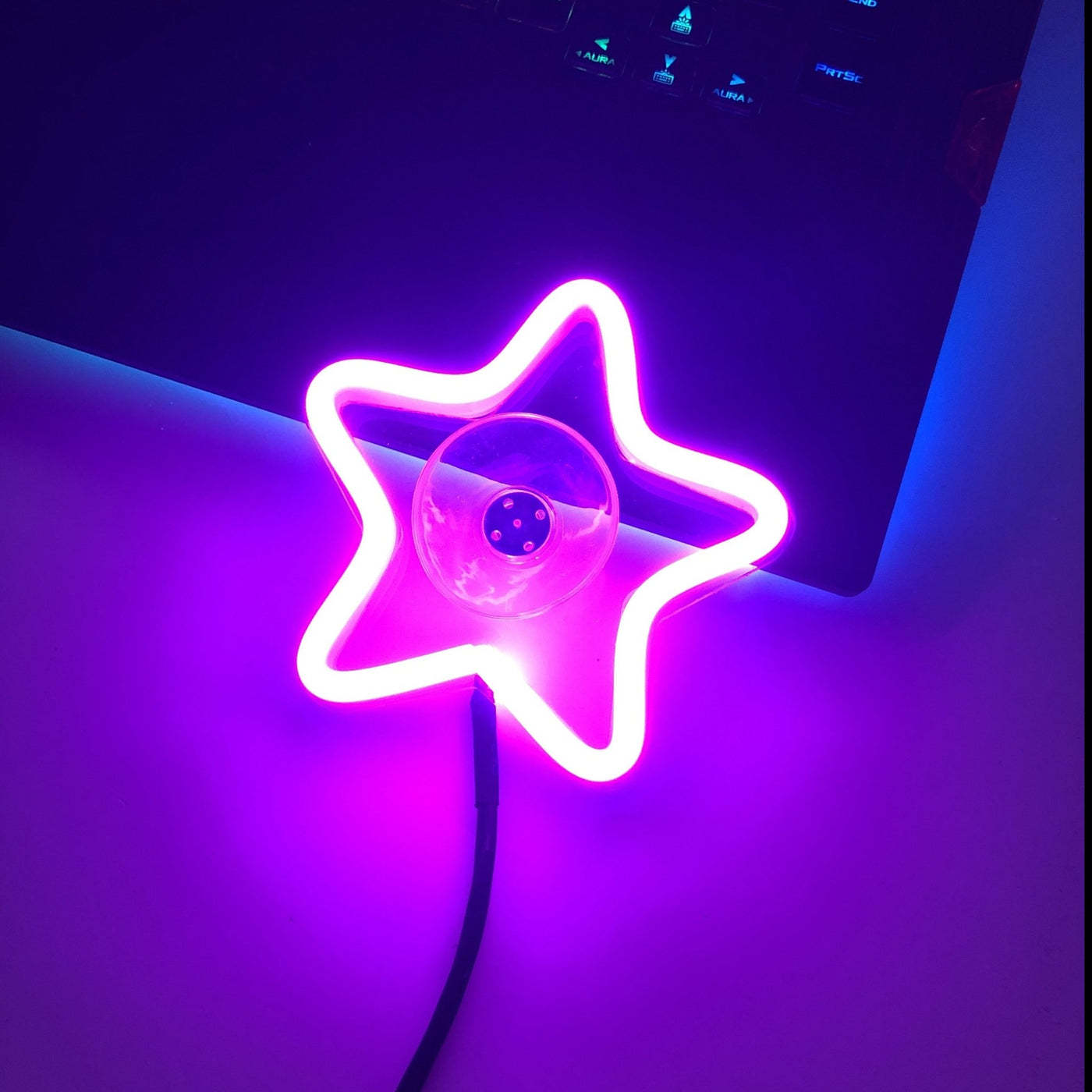 USB Premium LED Sign Light up Window Newest Neon Glow Stars Car Accessory Direct Factory Sales 12V Voltage