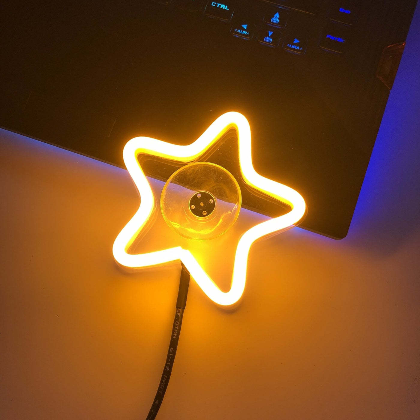 USB Premium LED Sign Light up Window Newest Neon Glow Stars Car Accessory Direct Factory Sales 12V Voltage