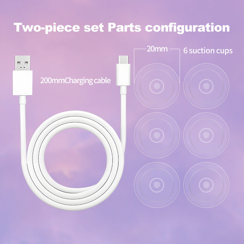 BRAD Automotive Solar Car Interior Heart-shaped LED Atmosphere Lamp Glowing Window Decoration Universal Fit New 12-Month