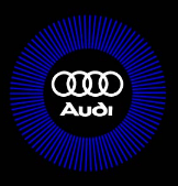 Audi Welcome Light Door Projection Welcome Light Car LOGO Laser Light for Audi