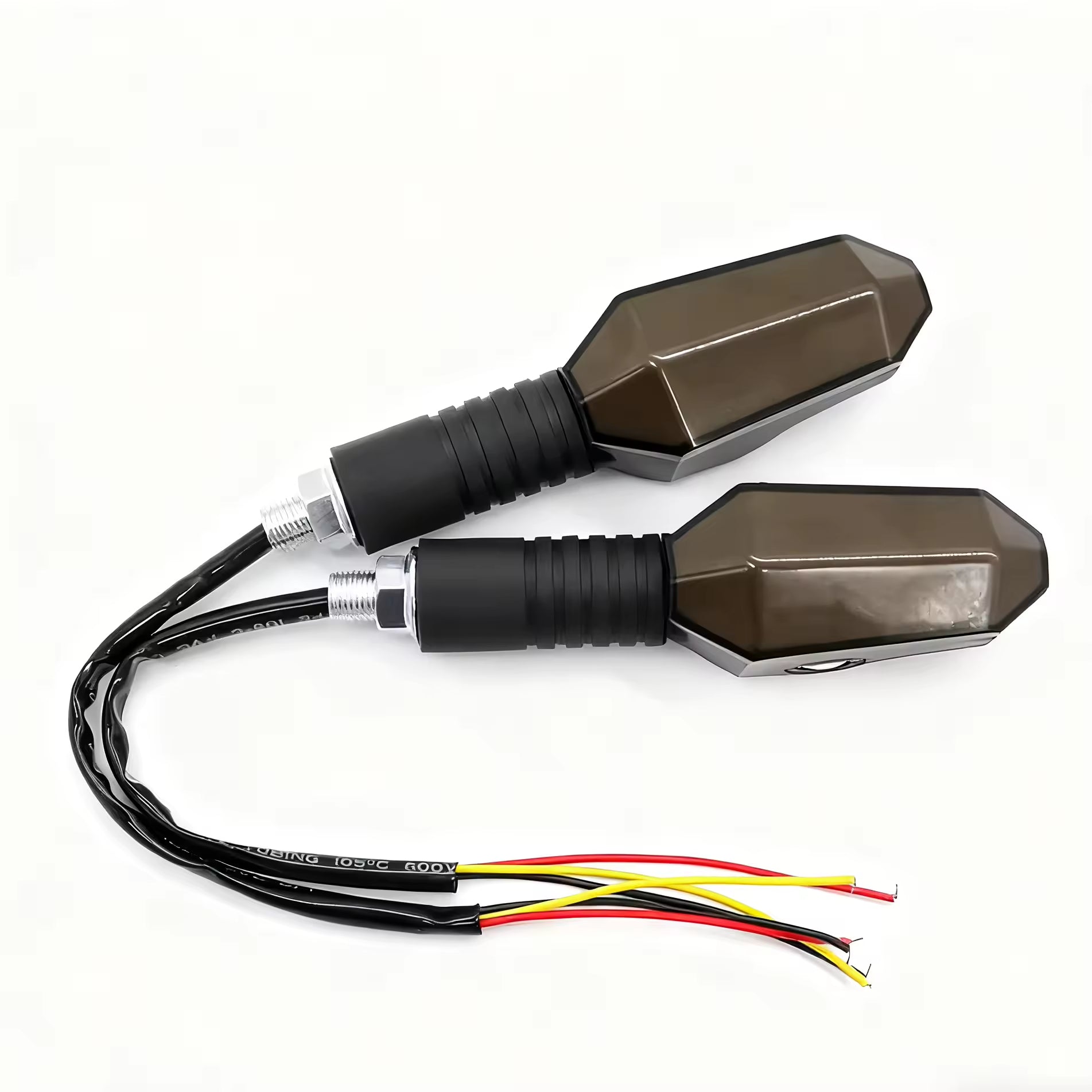 Motorcycle RGB Turn Signal Amber Blink Projector Indicator Lamp Electric Motorcycle Accessories Cornering Signal Tail Light