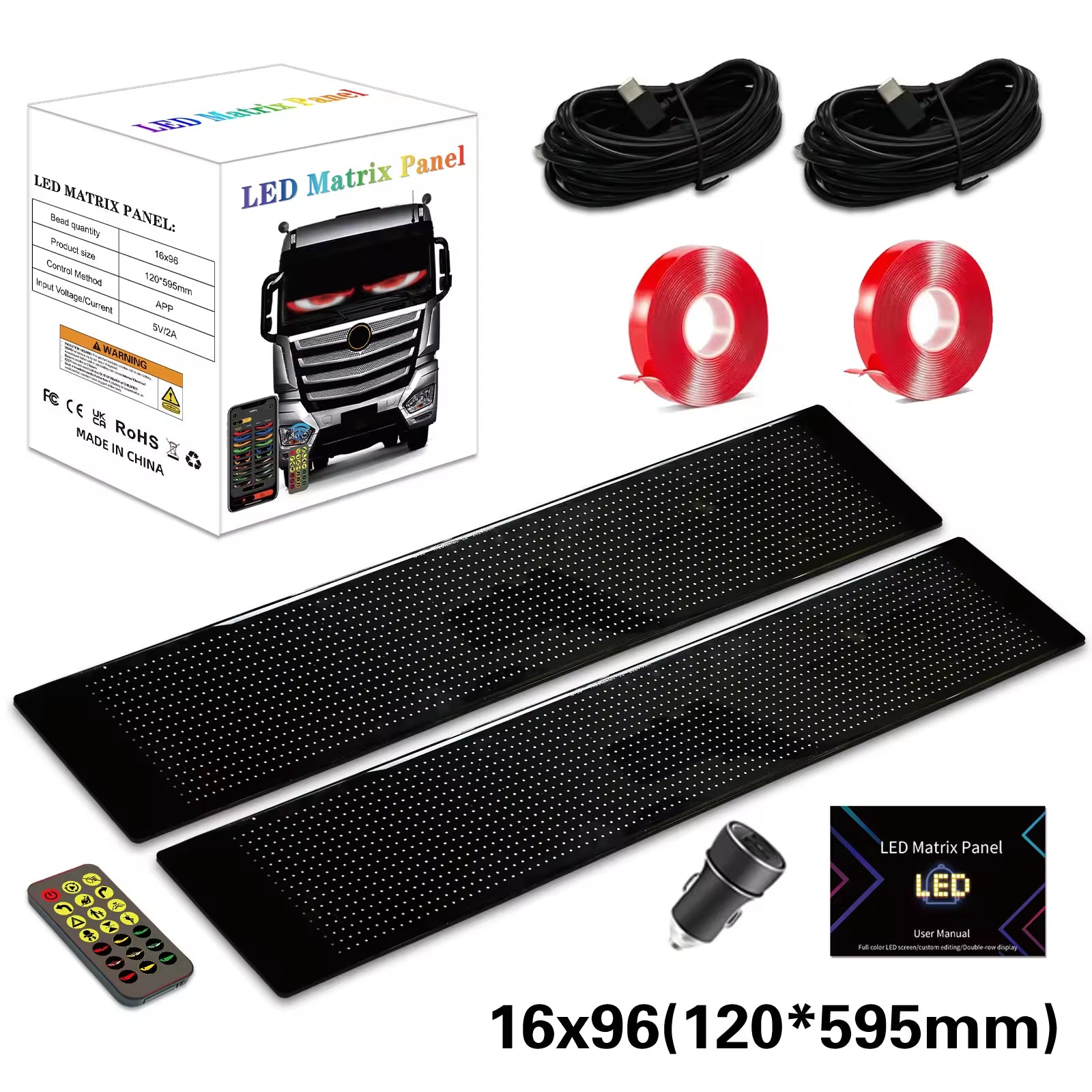 Customizable Devil Eyes Light LED Display Sign Flexible Rear Window Car Accessories New Condition Devil Eyes Led Eyes for Cars