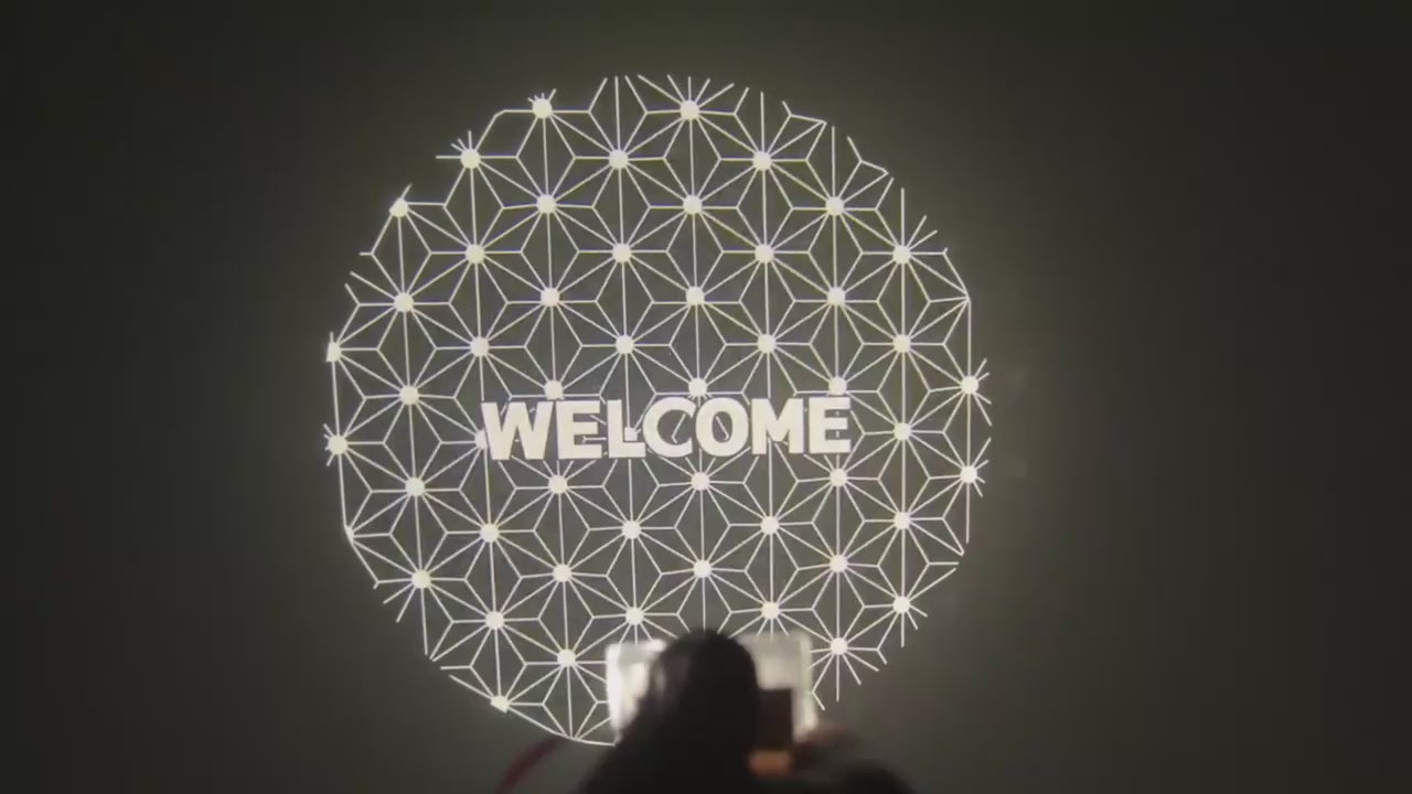 Welcome HD LED Lamp Projector for Tesla Model 3 Model X Model Y S Dual Lens Icon Transformation Courtesy New Condition