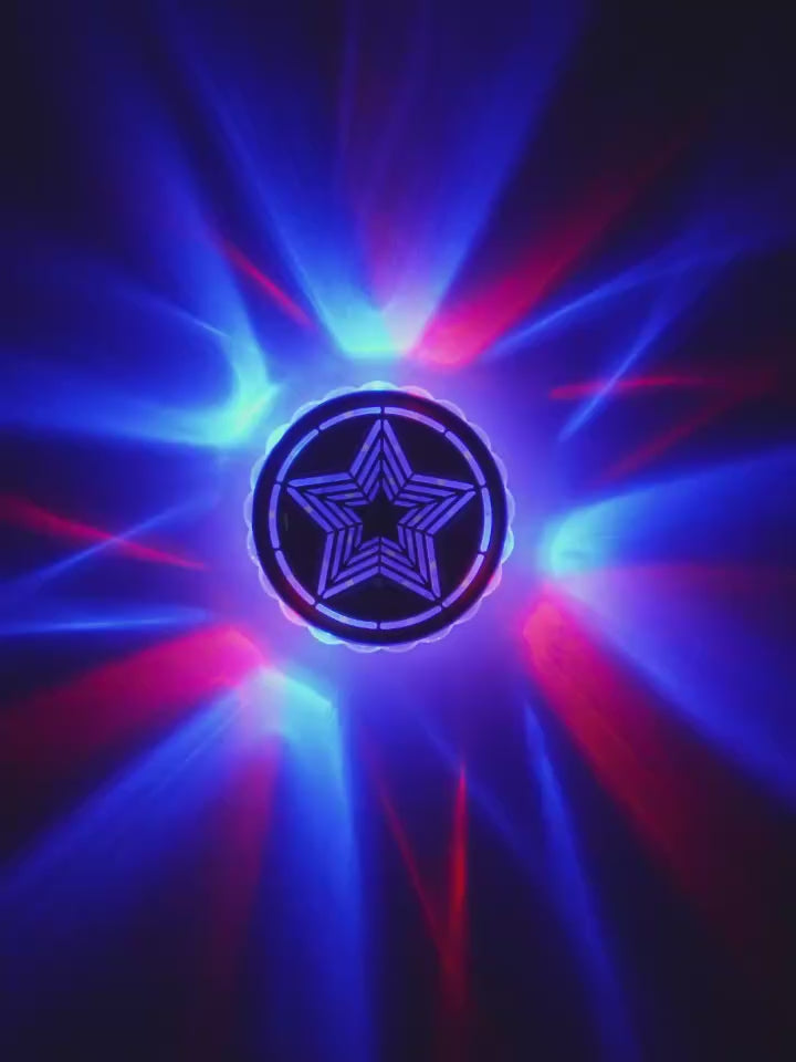 BRAD New Wholesale LED Star Shape Light Multi-Mode Colorful Wireless for  Party Car Reading Light Use